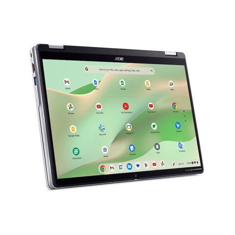 Acer Chromebook Spin 314 CP314-2HN-C41C Intel® N N100 35,6 cm (14") Touch screen WUXGA 8 GB LPDDR5-SDRAM 128 GB eMMC Wi-Fi 6E (802.11ax) ChromeOS Argento QWERTY Italiano