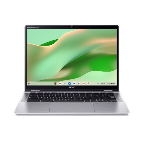 Acer Chromebook Spin 314 CP314-2HN-C41C Intel® N N100 35,6 cm (14") Touch screen WUXGA 8 GB LPDDR5-SDRAM 128 GB eMMC Wi-Fi 6E (802.11ax) ChromeOS Argento QWERTY Italiano