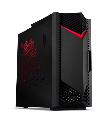 Acer NITRO 50 N50-656 Intel® Core™ i7 i7-14700F 32 GB DDR5-SDRAM 1 TB SSD NVIDIA GeForce RTX 5060 Windows 11 Home Desktop PC Nero