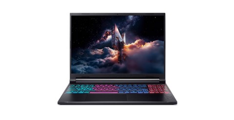 Acer Nitro ANV16S-41-R0FB AMD Ryzen AI 7 260 Computer portatile 40,6 cm (16") WQXGA 32 GB DDR5-SDRAM 1 TB SSD NVIDIA GeForce RTX 5060 Wi-Fi 6E (802.11ax) Windows 11 Home Nero QWERTY Italiano