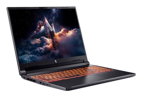 Acer Nitro V 16 AI ANV16-61-R1KE Copilot+ PC AMD Ryzen AI 7 350 Computer portatile 40,6 cm (16") WQXGA 32 GB DDR5-SDRAM 1 TB SSD NVIDIA GeForce RTX 5060 Wi-Fi 6E (802.11ax) Windows 11 Home Italiano Nero