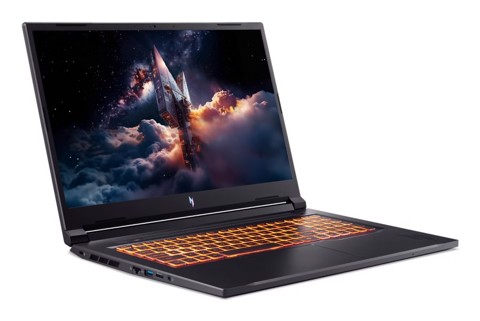 Acer Nitro V 17 AI ANV17-41-R70E AMD Ryzen™ 7 260 Computer portatile 43,9 cm (17.3") Full HD 16 GB DDR5-SDRAM 512 GB SSD NVIDIA GeForce RTX 5060 Wi-Fi 6E (802.11ax) Nero QWERTY Italiano