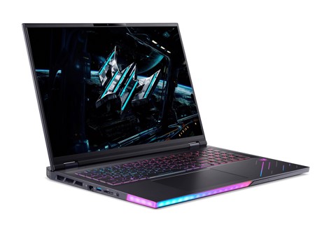 Acer Predator PH18-73-91LK Intel Core Ultra 9 275HX Computer portatile 45,7 cm (18") WQXGA 32 GB DDR5-SDRAM 2 TB SSD NVIDIA GeForce RTX 5080 Wi-Fi 7 (802.11be) Windows 11 Home Nero QWERTY Italiano