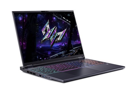 Acer Predator PHN16-73-952B Intel Core Ultra 9 275HX Computer portatile 40,6 cm (16") WQXGA 32 GB DDR5-SDRAM 1 TB SSD NVIDIA GeForce RTX 5060 Wi-Fi 6E (802.11ax) Windows 11 Home Nero QWERTY Italiano