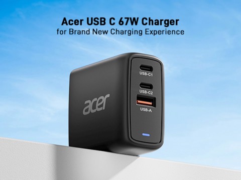 Acer ZL.ADTCC.00J Caricabatterie per dispositivi mobili Universale Nero AC Ricarica rapida Interno