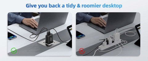 Acer ZL.ADTCC.00J Caricabatterie per dispositivi mobili Universale Nero AC Ricarica rapida Interno