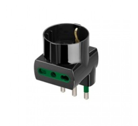 ADATTATORE MULT. S17+2P17/11+  P30 NERO