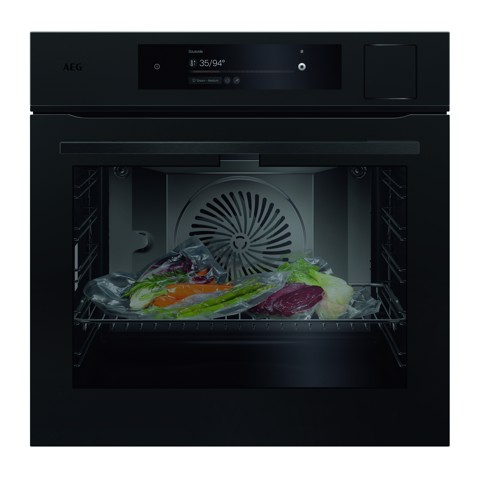 AEG Forno Incasso Steam Pro (100% Vapore, 50% Vapore, 25 %Vapore + Sous Vide) + Wi Fi + Camera Classe A++ 60 Cm TP9SB881DT