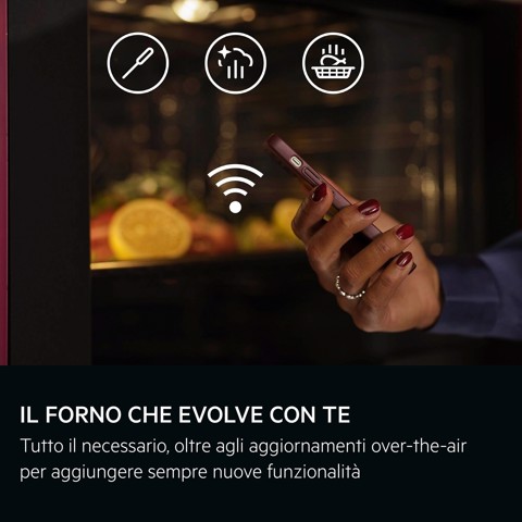 AEG Forno Incasso Steam Pro (100% Vapore, 50% Vapore, 25 %Vapore + Sous Vide) + Wi Fi + Camera Classe A++ 60 Cm TP9SB881DT