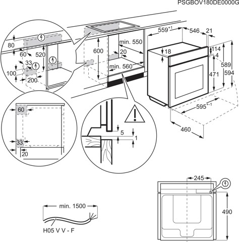 AEG Forno Incasso Steam Pro (100% Vapore, 50% Vapore, 25 %Vapore + Sous Vide) + Wi Fi + Camera Classe A++ 60 Cm TP9SB881DT