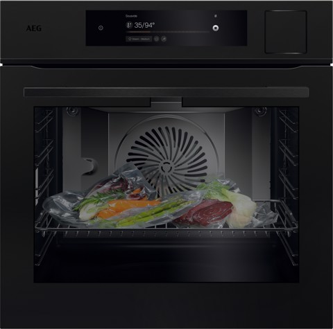 AEG Forno Incasso Steam Pro (100% Vapore, 50% Vapore, 25 %Vapore + Sous Vide) + Wi Fi + Camera Classe A++ 60 Cm TP9SB881DT