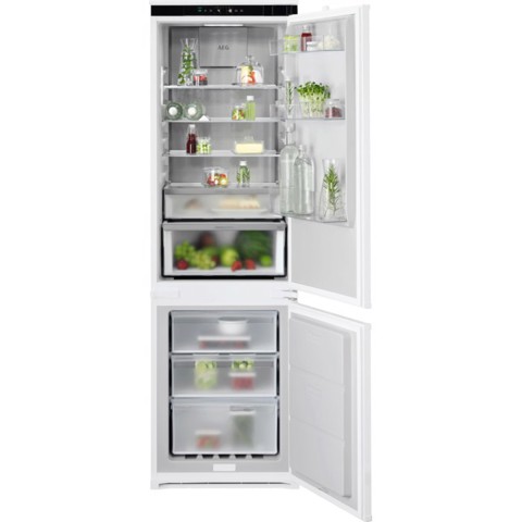 AEG FRIGORIFERO COMBINATO MULTIFLOW (METAL) CLASSE C TC8MS181CS