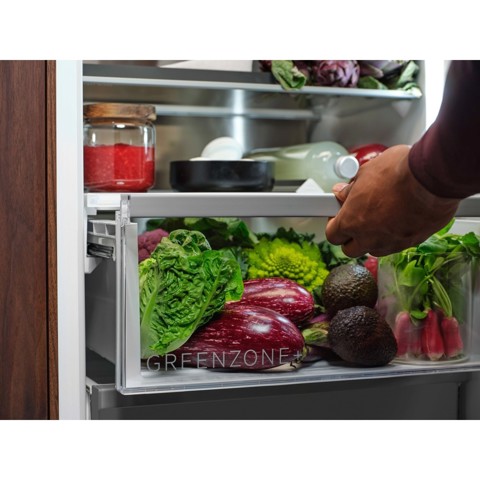 AEG FRIGORIFERO COMBINATO MULTIFLOW (METAL) CLASSE C TC8MS181CS