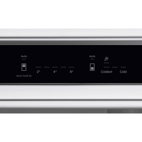 AEG Frigorifero Combinato Multiflow (Metal) Classe D TC7MS181DS