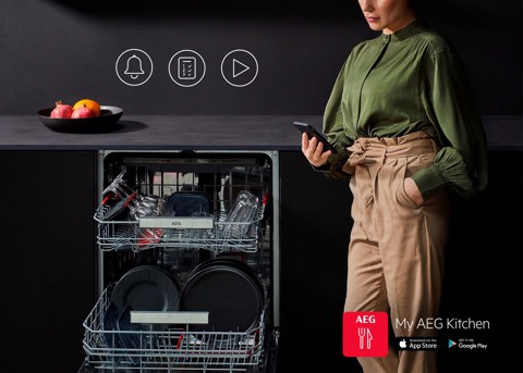 AEG FSE76738P A scomparsa totale 14 coperti A