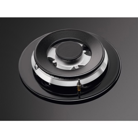 AEG HKB75451NB Nero Da incasso 75 cm Gas 5 Fornello(i)