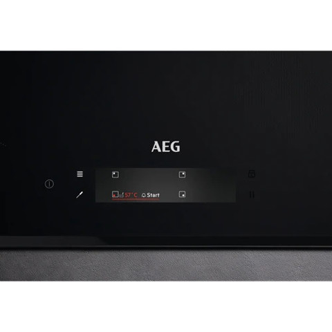 AEG IAE84881IB Nero Da incasso 80 cm Piano cottura a induzione 4 Fornello(i)