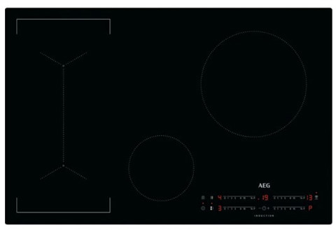 AEG IKB84443IB Nero Da incasso 77 cm Piano cottura a induzione 4 Fornello(i)