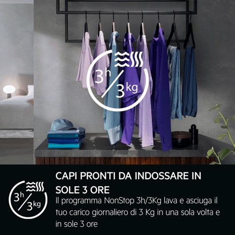 AEG Lavasciuga 10+6 Kg Classe B/A 1600 Giri MADE IN ITALY LWR9C16BAY