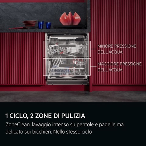 AEG Lavastoviglie Incasso 60 Cm - Int. Totale 14 Coperti Classe A-10% 37 Dba MADE IN ITALY GI9210X2TF