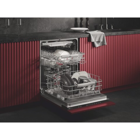 AEG Lavastoviglie Incasso 60 Cm - Int. Totale 14 Coperti Classe A-10% 37 Dba MADE IN ITALY GI9210X2TF