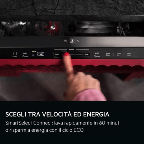 AEG Lavastoviglie Incasso 60 Cm - Int. Totale 14 Coperti Classe A-10% 37 Dba MADE IN ITALY GI9210X2TF