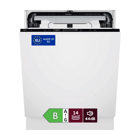 AEG Lavastoviglie Incasso 60 Cm - Int. Totale 14 Coperti Classe B 44 Dba GI6200B2SN MADE IN EUROPE