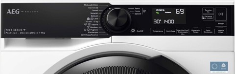 AEG LAVATRICE CARICA FRONTALE 11 KG CLASSE A-30% 1400 GIRI XLR7FH11YV MADE IN ITALY