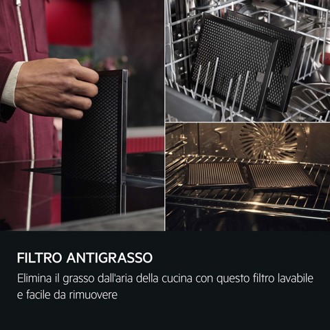 AEG PIANO CAPPA BRIDGE CLASSE A+ 80 CM TT84CB00CB