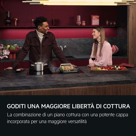 AEG PIANO CAPPA BRIDGE CLASSE A+ 80 CM TT84CB00CB