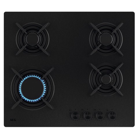 AEG Piano Gas Comandi Frontali 60 Cm HKB64423NL