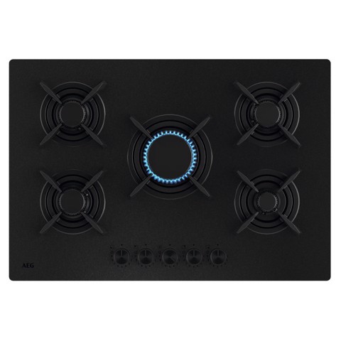 AEG Piano Gas Comandi Frontali 75 Cm HKB75423NL