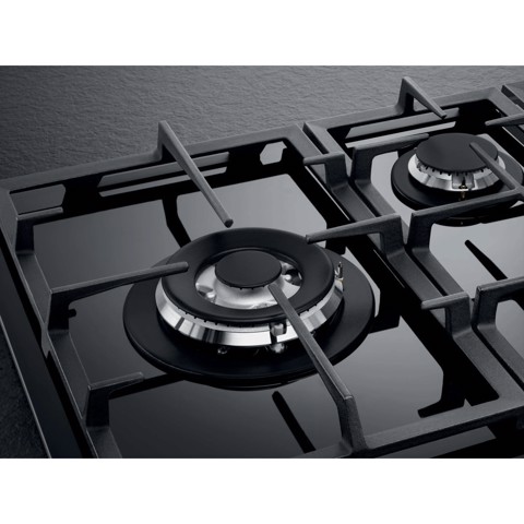 AEG Piano Gas Comandi Frontali 75 Cm HKB75820NB