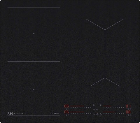 AEG PIANO INDUZIONE BOIL&FRY SAPHIRMATT 60 CM TI64IB3BIZ