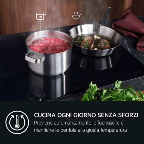 AEG Piano Induzione Boil&Fry Saphirmatt 60 Cm TI64IB3BIZ