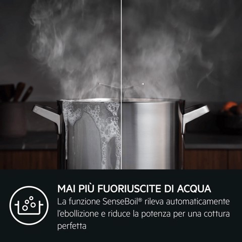 AEG Piano Induzione Boil&Fry Saphirmatt 60 Cm TI64IB3BIZ