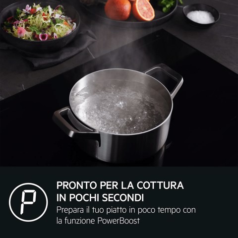 AEG Piano Induzione Boil&Fry Saphirmatt 60 Cm TI64IB3BIZ