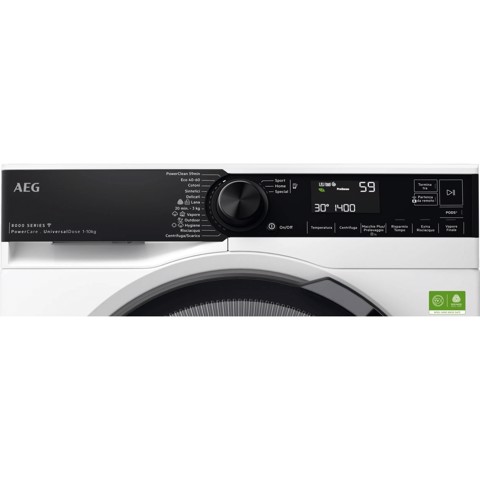 AEG Serie 8000 Lavatrice Carica Frontale 10 Kg Classe A-50% 1400 Giri MADE IN ITALY LR8FH104VY
