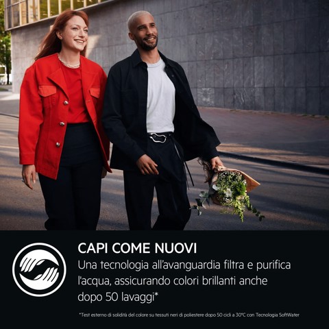AEG Serie 9000 Lavatrice Carica Frontale 10 Kg Classe A-60% 1400 Giri MADE IN ITALY LR9FA104SY