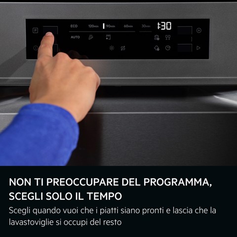AEG Series 6000 Lavastoviglie Incasso 60 Cm - Flat Sottopiano 13 Coperti Classe B 44 Dba GU620B2SCM MADE IN EUROPE