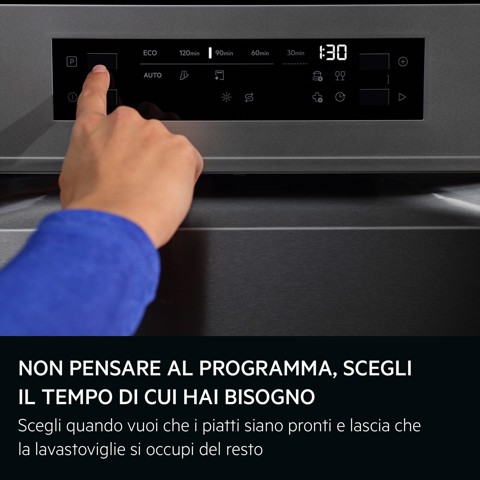 AEG Series 6000 Lavastoviglie Incasso 60 Cm - Flat Sottopiano 13 Coperti Classe B 44 Dba GU620B2SCM MADE IN EUROPE
