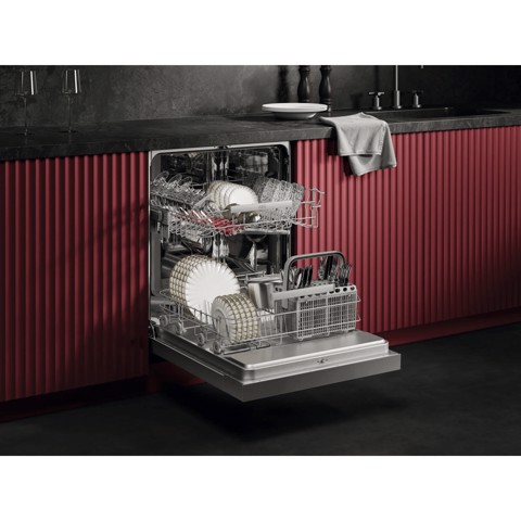 AEG Series 6000 Lavastoviglie Incasso 60 Cm - Flat Sottopiano 13 Coperti Classe B 44 Dba GU620B2SCM MADE IN EUROPE