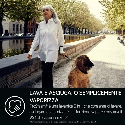 AEG Series 7000 Lavasciuga 11+7 Kg Classe D/A-5% 1400 Giri MADE IN ITALY LWR7D1174B