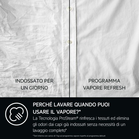 AEG Series 7000 LR7FD104V Lavatrice serie 7000 ProSteam® UniversalDose 10 kg