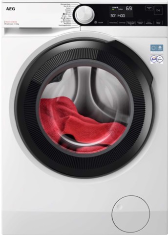 AEG Series 7000 ProSteam lavatrice Caricamento frontale 10 kg 1400 Giri/min Nero, Bianco