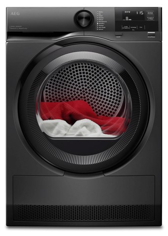 AEG Series 7000 TR7HG18B asciugatrice Libera installazione Caricamento frontale 8 kg Nero