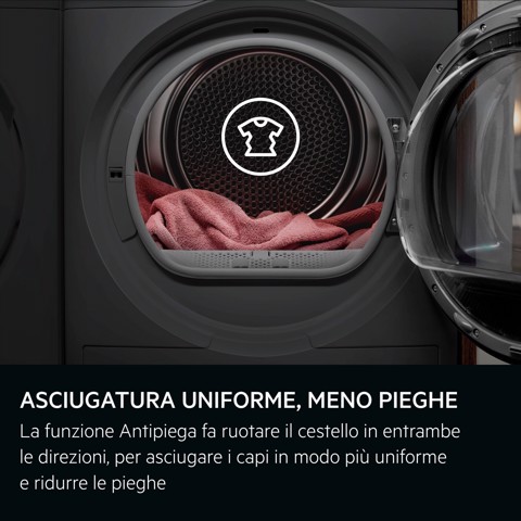 AEG Series 7000 TR7HG18C asciugatrice Libera installazione Caricamento frontale 8 kg Bianco
