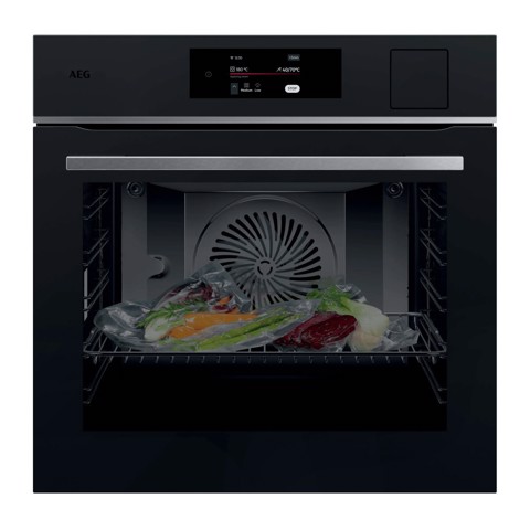 AEG Series 8000 Forno Incasso Steam Pro (100% Vapore, 50% Vapore, 25 %Vapore + Sous Vide) + Wi Fi Classe A++ 60 Cm TP8SB731AT MADE IN EUROPE