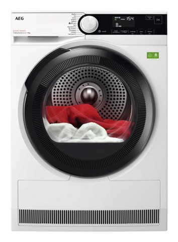 AEG Series 8000 TR8HD9A asciugatrice Libera installazione Caricamento frontale 9 kg Nero, Bianco