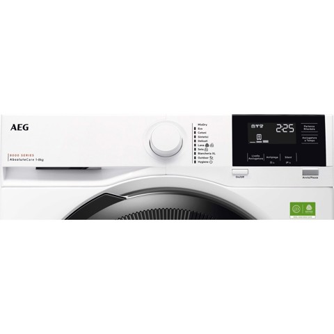 AEG Series 8000 TR8HG8B Asciugatrice Serie 8000 AbsoluteCare 8 kg